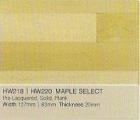 JURA MAPLE SELECT SOLID WOOD FLOORING